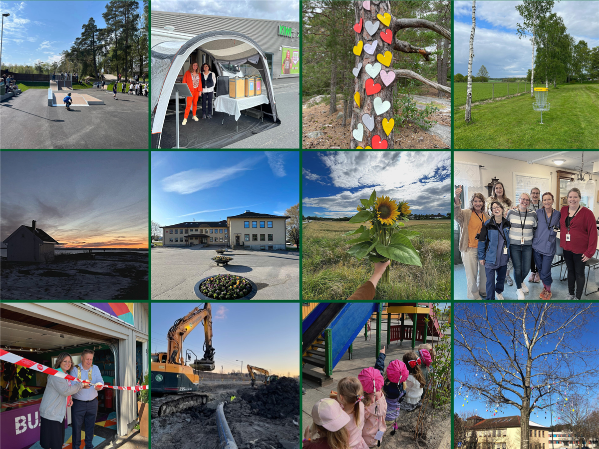 Illustrasjonbilder til budsjett 2024 - Klikk for stort bilde
